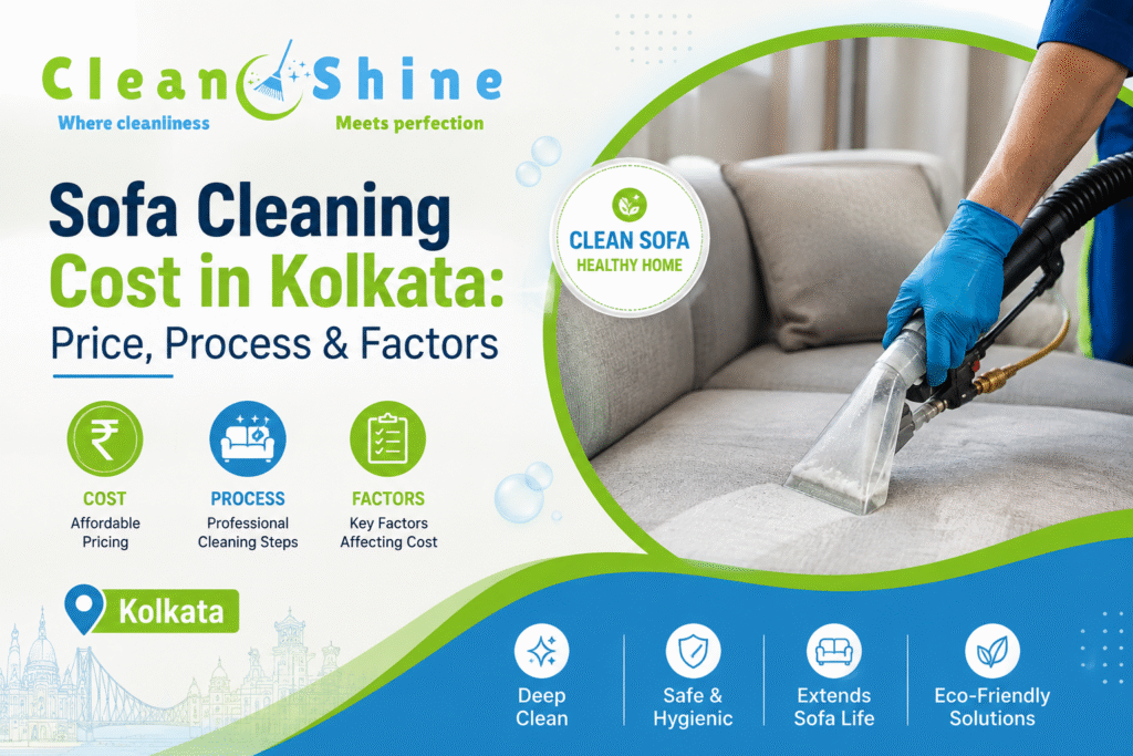sofa cleaning cost in Kolkata