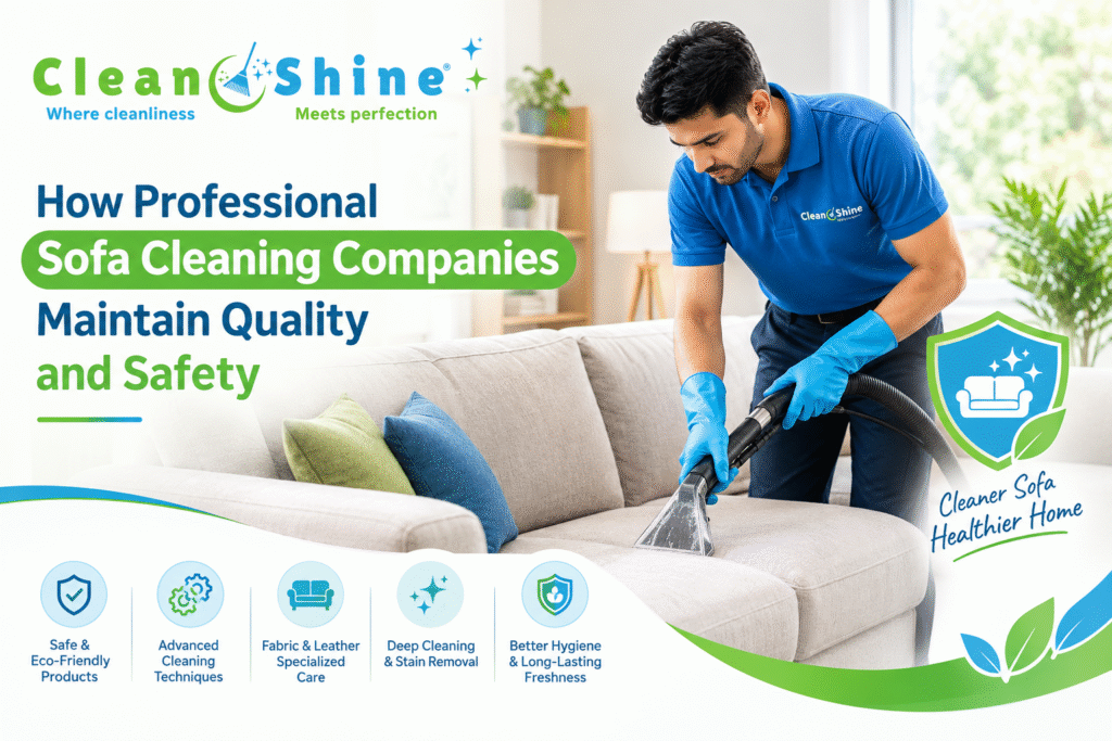 Sofa Cleaning Company in Kolkata