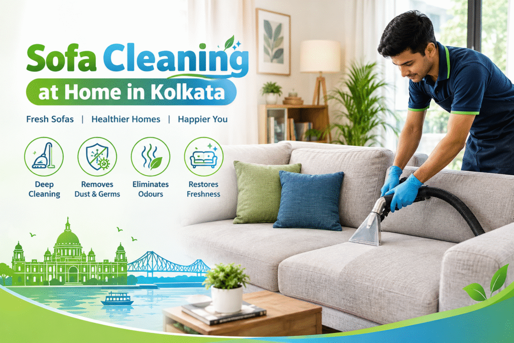 Sofa Cleaning at Home in Kolkata