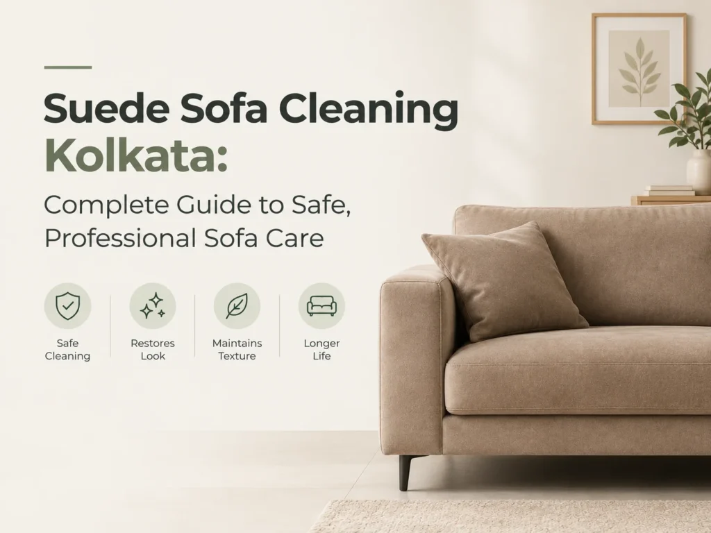 Suede Sofa Cleaning Kolkata